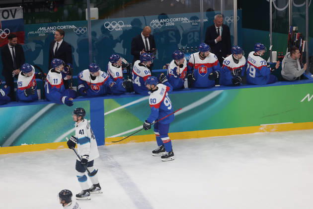 Ice hockey, Eishockey - Milano Cortina 2026 Winter Olympics: Day 15 TATAR Tomas celebrates after a goal during the Ice Hockey Men s Bronze Medal Game between Slovakia and Finland on day fifteen of the Milano Cortina 2026 Winter Olympic Games, Olympische Spiele, Olympia, OS at Milano Santagiulia Ice Hockey Arena in Milan, Italy, on February 21, 2026. Milano Italy  Copyright: xMattiaxMarteganix originalFilename:martegani-serieami260221_npihO