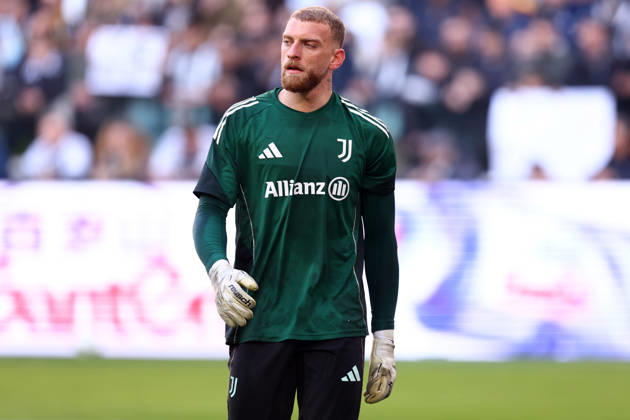 Michele Di Gregorio (Juventus Fc) warm up, Serie A, Juventus FC v Como 1907 , Allianz Stadium, February 21, 2026, Turin, Italy.