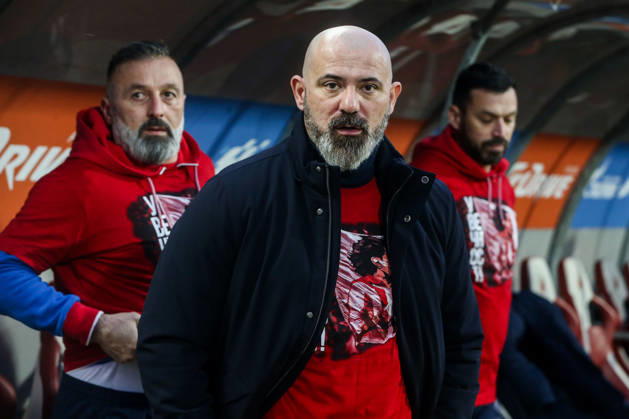 Crvena Zvezda v Partizan - Serbian SuperLiga BELGRADE, SERBIA - FEBRUARY 22: Dejan Stankovic, head coach of Crvena Zvezda, follows the Serbian SuperLiga football match between Crvena Zvezda and Partizan at Rajko Mitic Stadium in Belgrade, Serbia on February 22, 2026. Filip Stevanovic Anadolu Belgrade Serbia. Editorial use only. Please get in touch for any other usage. Copyright: x2026xAnadoluxFilipxStevanovicx