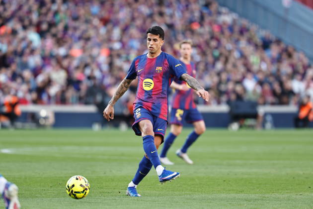 Joao Cancelo (Barcelona), FEBRUARY 22, 2026 - Football Soccer : Spanish LaLiga EA Sports match between FC Barcelona, Barca - Levante UD at the Spotify Camp Nou in Barcelona, Spain. Noxthirdxpartyxsales  aflo_320991413
