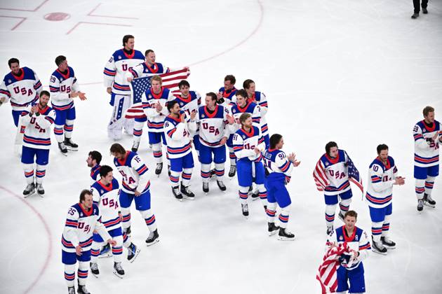 ICE HOCKEY MILAN JO CORTINA 2026 2026 CANADA ETATS UNIS 1 2 ap SANTAGIULIA ICE HOCKEY ARENA MILAN ITALIE 22 02 2026 PAPON BERNARD MILAN SANTAGIULIA ICE HOCKEY ARENA Italie GermanyxJapanxUKxFrancexBelgiumxOUT  Copyright: xPAPONxBERNARDx