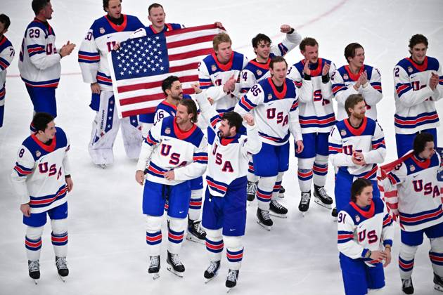 ICE HOCKEY MILAN JO CORTINA 2026 2026 CANADA ETATS UNIS 1 2 ap SANTAGIULIA ICE HOCKEY ARENA MILAN ITALIE 22 02 2026 PAPON BERNARD MILAN SANTAGIULIA ICE HOCKEY ARENA Italie GermanyxJapanxUKxFrancexBelgiumxOUT  Copyright: xPAPONxBERNARDx