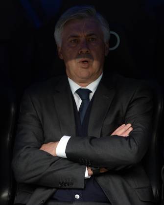 Real Madrid CF v UD Almeria - La Liga MADRID, SPAIN - APRIL 29: Head coach Carlo Ancelotti of Real Madrid CF seen during the La Liga match between Real Madrid CF and UD Almeria at Estadio Santiago Bernabeu on April 29, 2015 in Madrid, Spain Evrim Aydin Anadolu Agency Madrid Spain. Editorial use only. Please get in touch for any other usage. Copyright: x2025xAnadoluxEvrimxAydınx