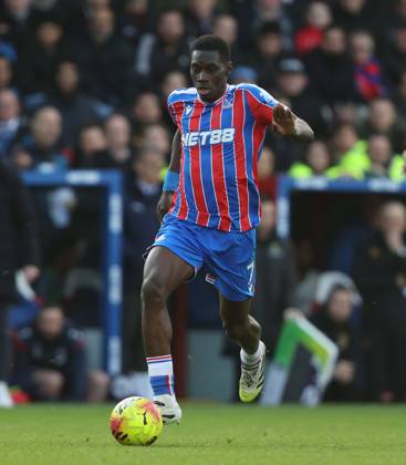 Premier League - Crystal Palace FC v Wolverhampton Wanderers LONDON, ENGLAND, FEBRUARY 21: Ismaila Sarr of Crystal Palace during the match between Crystal Palace FC and Wolverhampton Wanderers FC in the Premier League at Selhurst Park Stadium in London, England, on February 21. (Photo by Daniel Weir) London Selhurst Park Stadium England Copyright: xDanielxWeir SportsxPressxPhotox SPPA_Crystal_Palace_Wolverhampton_Wanderers_220226_DW55