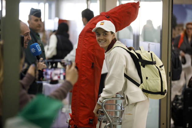 Milano Cortina 2026, arrival of Spanish Olympians