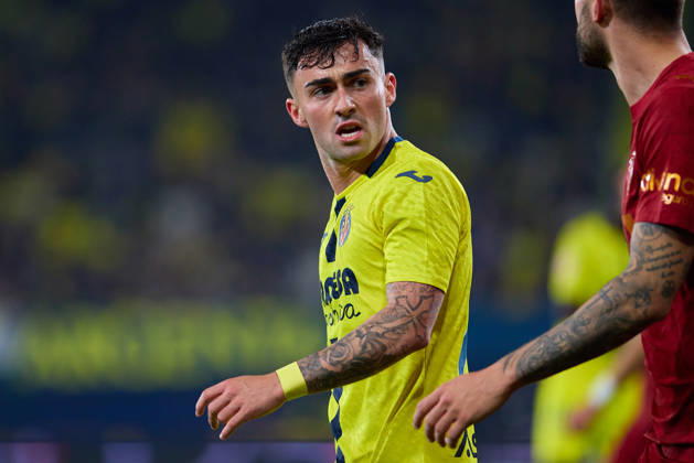 Villarreal CF and Valencia CF - LaLiga EA Sports VILLARREAL, SPAIN - FEBRUARY 22: Alberto Moleiro Left Winger of Villarreal CF reacts during to the LaLiga EA Sports match between Villarreal CF and Valencia CF at Estadio de la Ceramica on February 22, 2026 in Villarreal, Spain. (Photo by Jose Torres Photo Players Images Magara Press) Villarreal Estadio de la Ceramica Spain Copyright: xJosexTorresx