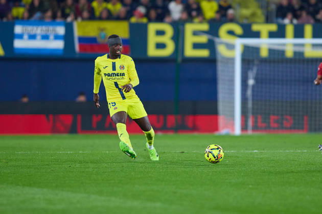 Villarreal CF and Valencia CF - LaLiga EA Sports VILLARREAL, SPAIN - FEBRUARY 22: Nicolas Pepe Defensive Midfield of Villarreal CF in action during to the LaLiga EA Sports match between Villarreal CF and Valencia CF at Estadio de la Ceramica on February 22, 2026 in Villarreal, Spain. (Photo by Jose Torres Photo Players Images Magara Press) Villarreal Estadio de la Ceramica Spain Copyright: xJosexTorresx