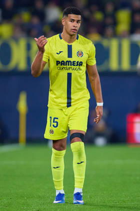 Villarreal CF and Valencia CF - LaLiga EA Sports VILLARREAL, SPAIN - FEBRUARY 22: Santiago Mourino Centre-Forward of Villarreal CF reacts during to the LaLiga EA Sports match between Villarreal CF and Valencia CF at Estadio de la Ceramica on February 22, 2026 in Villarreal, Spain. (Photo by Jose Torres Photo Players Images Magara Press) Villarreal Estadio de la Ceramica Spain Copyright: xJosexTorresx
