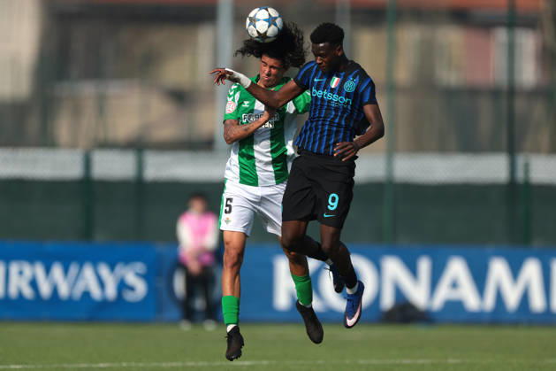 Football, UEFA Youth League, Inter Milan - Real Betis Sevilla