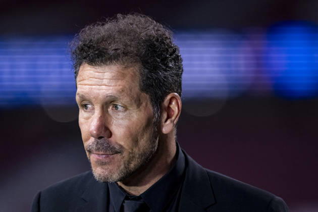 Atletico de Madrid v Club Brugge KV - UEFA Champions League 2025 26 League Knockout Play-off Second Leg Diego Pablo Simeone, head coach of Atletico de Madrid, is interviewed at the end of the the UEFA Champions League 2025 26 League Knockout Play-off Second Leg match between Atletico de Madrid and Club Brugge KV at Estadio Riyadh Air Metropolitano on February 24, 2026 in Madrid, Spain. Madrid Estadio Riyadh Air Metropolitano Madrid Spain Copyright: xAlbertoxGardinx AGardin_20260224_Foot_Champ_Atl_Mad_Bru_1069