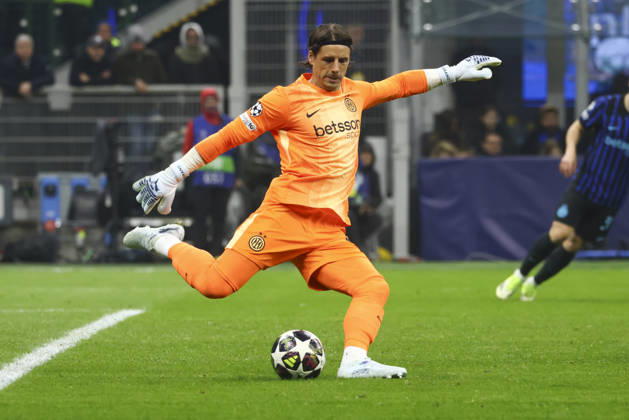FC Internazionale Milano v FK Bodo Glimt - UEFA Champions League 2025 26 League Knockout Play-off Second Leg Yann Sommer plays during the UEFA Champions League 2025 26 League Knockout Play-off Second Leg match between FC Internazionale Milano and FK Bodo Glimt in Milano, Italy, on February 24, 2026, at Giuseppe Meazza stadium Milano Milano Italy Copyright: xMairoxCinquettix originalFilename:cinquetti-fcintern260224_npuEj