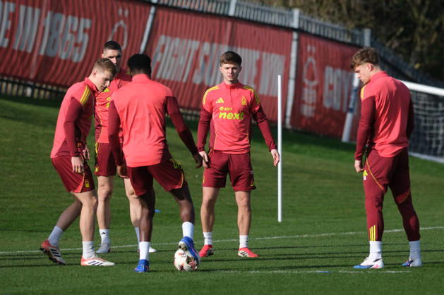 Football, EL, Nottingham Forest, Training