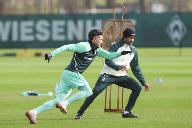 Football, 1st BL, Werder Bremen, Training