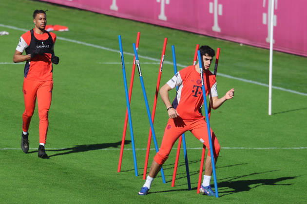 Football, 1st BL, FC Bayern Munich, Training