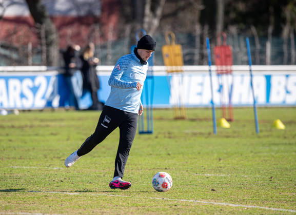 Football, 2nd BL, Holstein Kiel, First training session under Tim Walter