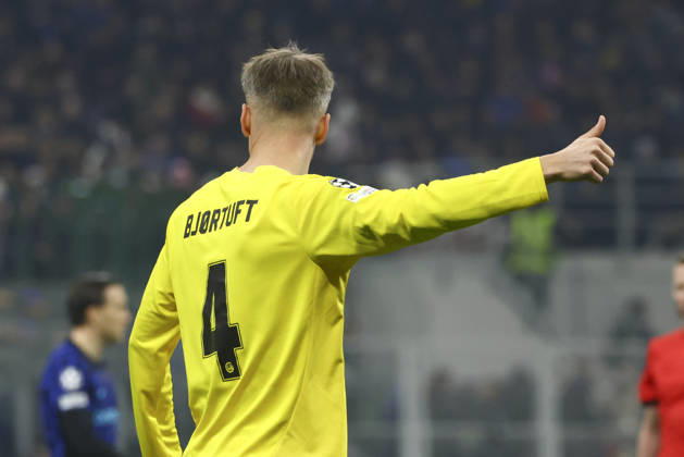 FC Internazionale Milano v FK Bodo Glimt - UEFA Champions League 2025 26 League Knockout Play-off Second Leg Odin Bjortuft plays during the UEFA Champions League 2025 26 League Knockout Play-off Second Leg match between FC Internazionale Milano and FK Bodo Glimt in Milano, Italy, on February 24, 2026, at Giuseppe Meazza stadium Milano Italy Copyright: xMairoxCinquettix originalFilename:cinquetti-fcintern260224_npA5f