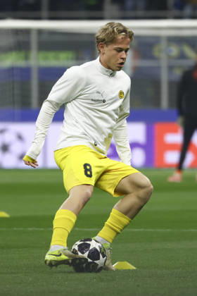 FC Internazionale Milano v FK Bodo Glimt - UEFA Champions League 2025 26 League Knockout Play-off Second Leg Sondre Auklend plays during the UEFA Champions League 2025 26 League Knockout Play-off Second Leg match between FC Internazionale Milano and FK Bodo Glimt in Milano, Italy, on February 24, 2026, at Giuseppe Meazza stadium Milano Italy Copyright: xMairoxCinquettix originalFilename:cinquetti-fcintern260224_nplES