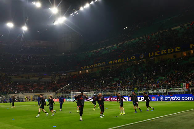 FC Internazionale Milano v FK Bodo Glimt - UEFA Champions League 2025 26 League Knockout Play-off Second Leg FC Internazionale plays during the UEFA Champions League 2025 26 League Knockout Play-off Second Leg match against FK Bodo Glimt at Giuseppe Meazza stadium in Milano, Italy, on February 24, 2026. Milano Italy Copyright: xMairoxCinquettix originalFilename:cinquetti-fcintern260224_npXhv