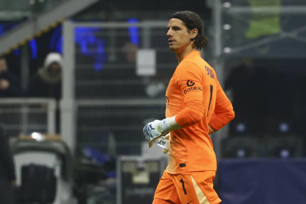 FC Internazionale Milano v FK Bodo Glimt - UEFA Champions League 2025 26 League Knockout Play-off Second Leg Yann Sommer plays during the UEFA Champions League 2025 26 League Knockout Play-off Second Leg match between FC Internazionale Milano and FK Bodo Glimt in Milano, Italy, on February 24, 2026, at Giuseppe Meazza stadium Milano Italy Copyright: xMairoxCinquettix originalFilename:cinquetti-fcintern260224_np270