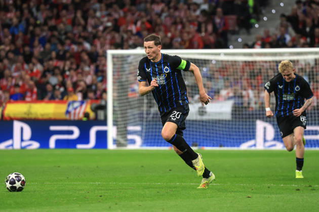 Spain - Atletico de Madrid vs Club Brugge KV - 24 02 2026 SPAIN, MADRID, FEBRUARY 24. Hans Vanaken of Brugge during the UEFA Champions League Knockout Play-off Second Leg football match between Atletico de Madrid and Club Brugge KV at Estadio Riyadh Air Metropolitano on February 24, 2026 in Madrid, Spain. Photo by Manuel Blondeau AOP.Press Madrid Riyadh Air Metropolitano Spain Copyright: x ManuelxBlondeau AOP.Pressx AOP20260224-0059