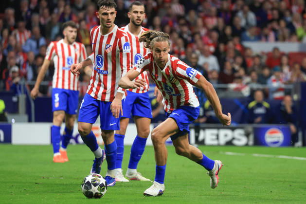 Spain - Atletico de Madrid vs Club Brugge KV - 24 02 2026 SPAIN, MADRID, FEBRUARY 24. Marcos Llorente of Atletico de Madrid during the UEFA Champions League Knockout Play-off Second Leg football match between Atletico de Madrid and Club Brugge KV at Estadio Riyadh Air Metropolitano on February 24, 2026 in Madrid, Spain. Photo by Manuel Blondeau AOP.Press Madrid Riyadh Air Metropolitano Spain Copyright: x ManuelxBlondeau AOP.Pressx AOP20260224-0063