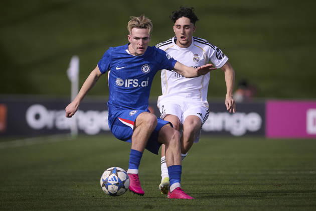 Football, UEFA Youth League, Real Madrid - Chelsea FC
