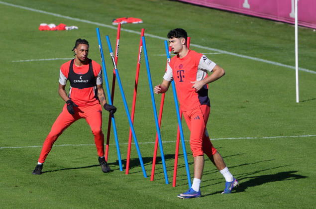 Football, 1st BL, FC Bayern Munich, Training