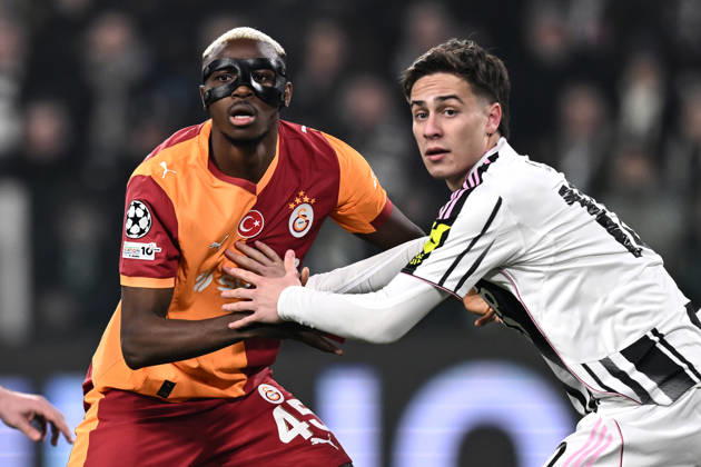 Db Torino 25 02 2026 - Champions League Juventus-Galatasaray foto Daniele Buffa Image nella foto: Victor Osimhen-Kenan Yildiz