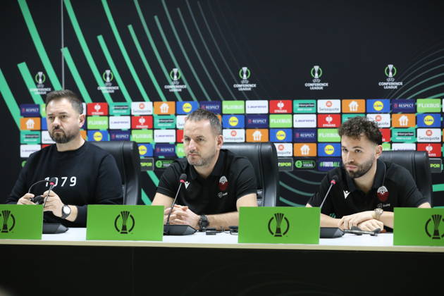 Football, ECL, KF Shkendija, Press conference