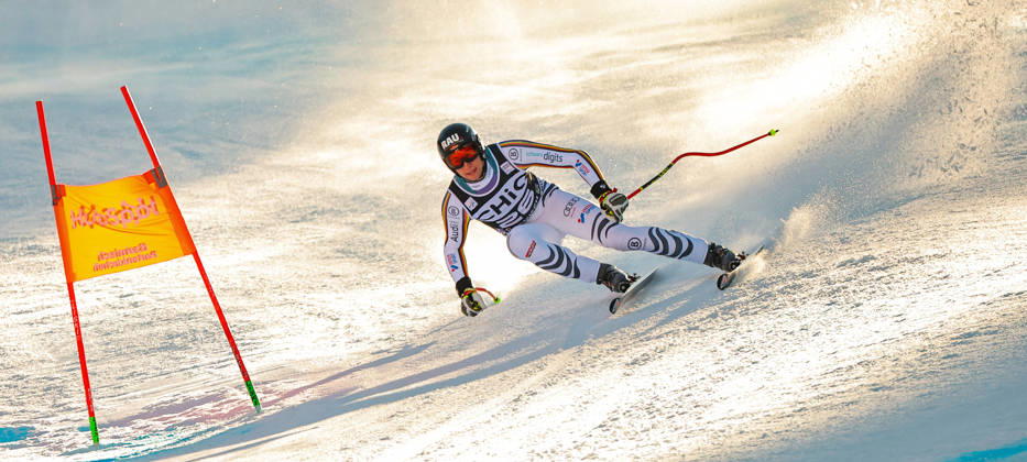 ALPINE SKIING - FIS WC Garmisch-Partenkirchen GARMISCH-PARTENKIRCHEN,GERMANY,26.FEB.26 - ALPINE SKIING - FIS World Cup, downhill training, men. Image shows Luis Vogt (GER).  GEPAxpictures xThomasxBachun