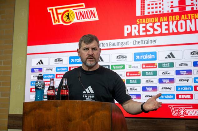 Football, 1. BL, 1. FC Union Berlin, Press conference