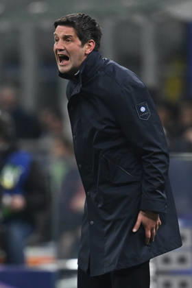 FC Internazionale Milano v FK Bodo Glimt - UEFA Champions League 2025 26 League Knockout Play-off First Leg Cristian Chivu coach of F.C. Inter participates in the UEFA Champions League 2025 26 League Knockout Play-off Second Leg match between F.C. Inter and FK Bodo Glimt at the San Siro Stadium on February 24, 2026 in Milan, Italy. Milan Italy Copyright: xDomenicoxCippitellix xSOPAxImagesx CD1_3647