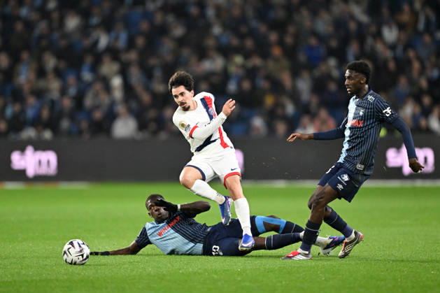 Le Havre Athletic Club v Paris Saint-Germain - Ligue 1 McDonald s 2025 2026 26 Simon EBONOG (hac) - 17 VITINHA (psg) during the Ligue 1 McDonald s match between Le Havre and Paris at Stade Oceane on February 28, 2026 in Le Havre, France. Le Havre France  Copyright: xFEPx 776348301