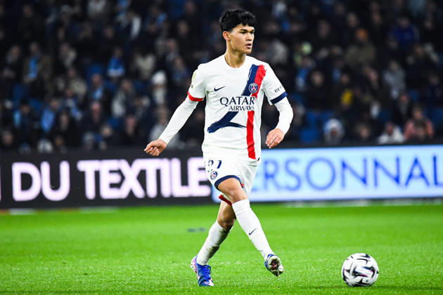 FOOTBALL : AC Le Havre vs Paris SG - Ligue 1 McDonald s - JournÃ e 24 - 28 02 2026 Dro Fernandez (Paris SG) Le HavreFrance  Copyright: xBaptistexAutissierx