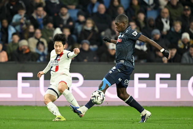 Le Havre Athletic Club v Paris Saint-Germain - Ligue 1 McDonald s 2025 2026 19 Lee KANG IN (psg) during the Ligue 1 McDonald s match between Le Havre and Paris at Stade Oceane on February 28, 2026 in Le Havre, France. Le Havre France  Copyright: xFEPx 776348301
