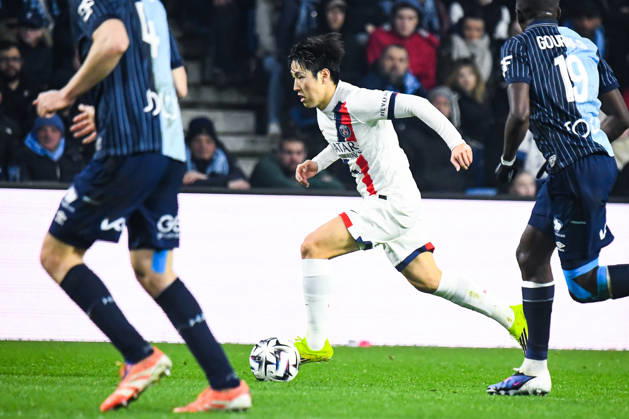 FOOTBALL : AC Le Havre vs Paris SG - Ligue 1 McDonald s - JournÃ e 24 - 28 02 2026 Kang-in Lee (Paris SG) Le HavreFrance  Copyright: xBaptistexAutissierx