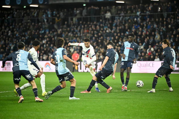 Le Havre Athletic Club v Paris Saint-Germain - Ligue 1 McDonald s 2025 2026 14 Desire DOUE (psg) during the Ligue 1 McDonald s match between Le Havre and Paris at Stade Oceane on February 28, 2026 in Le Havre, France. Le Havre France  Copyright: xFEPx 776348301