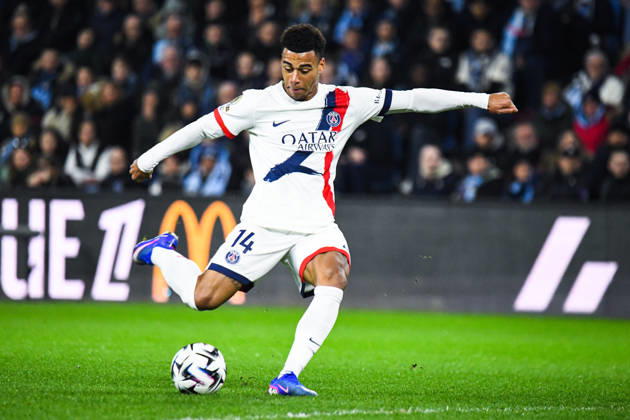 FOOTBALL : AC Le Havre vs Paris SG - Ligue 1 McDonald s - JournÃ e 24 - 28 02 2026 Desire Doue (Paris SG) Le HavreFrance  Copyright: xBaptistexAutissierx