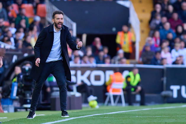 Valencia CF v Osasuna - LaLiga EA Sports VALENCIA, SPAIN - MARCH 1: Carlos Corberan, head coach of Valencia CF reacts during to the LaLiga EA Spots match between Valencia CF and Osasuna at Estadio Mestalla on March 1, 2026 in Valencia, Spain. (Photo by Jose Torres Photo Players Images Magara Press) Valencia Estadio Mestalla Spain Copyright: xJosexTorresx