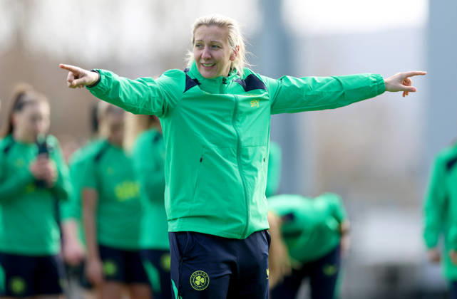Football, Women, National Team Ireland, Training