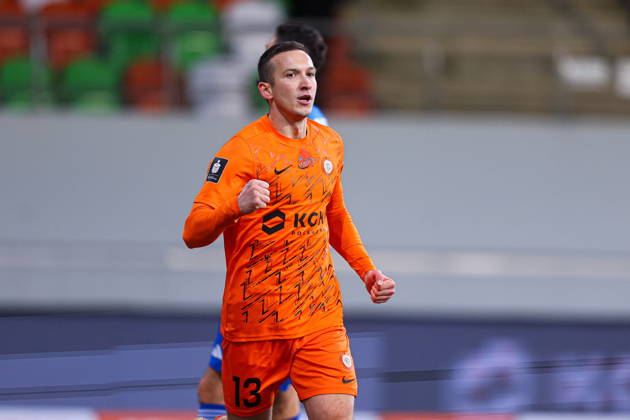 2026.03.02 Lubin pilka nozna PKO Ekstraklasa sezon 2025 2026 KGHM Zaglebie Lubin - Wisla Plock N z bramka gol radosc na 1-0 Mateusz Grzybek Foto Pawel Andrachiewicz PressFocus 2026.03.02 Lubin Football - Polish PKO Ekstraklasa season 2025 2026 KGHM Zaglebie Lubin - Wisla Plock bramka gol radosc na 1-0 Mateusz Grzybek Credit: Pawel Andrachiewicz PressFocus NEWSPIX.PL --- newspix.pl