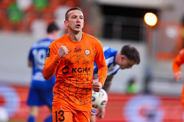 2026.03.02 Lubin pilka nozna PKO Ekstraklasa sezon 2025 2026 KGHM Zaglebie Lubin - Wisla Plock N z bramka gol radosc na 1-0 Mateusz Grzybek Foto Pawel Andrachiewicz PressFocus 2026.03.02 Lubin Football - Polish PKO Ekstraklasa season 2025 2026 KGHM Zaglebie Lubin - Wisla Plock bramka gol radosc na 1-0 Mateusz Grzybek Credit: Pawel Andrachiewicz PressFocus NEWSPIX.PL --- newspix.pl