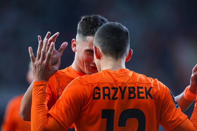 2026.03.02 Lubin pilka nozna PKO Ekstraklasa sezon 2025 2026 KGHM Zaglebie Lubin - Wisla Plock N z bramka gol radosc na 1-0 Mateusz Grzybek Foto Pawel Andrachiewicz PressFocus 2026.03.02 Lubin Football - Polish PKO Ekstraklasa season 2025 2026 KGHM Zaglebie Lubin - Wisla Plock bramka gol radosc na 1-0 Mateusz Grzybek Credit: Pawel Andrachiewicz PressFocus NEWSPIX.PL --- newspix.pl