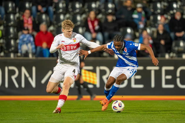 Football, 3rd division, VfB Stuttgart II - FC Energie Cottbus