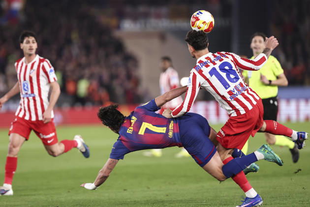 Football, Spain, Copa del Rey, FC Barcelona - Atletico Madrid