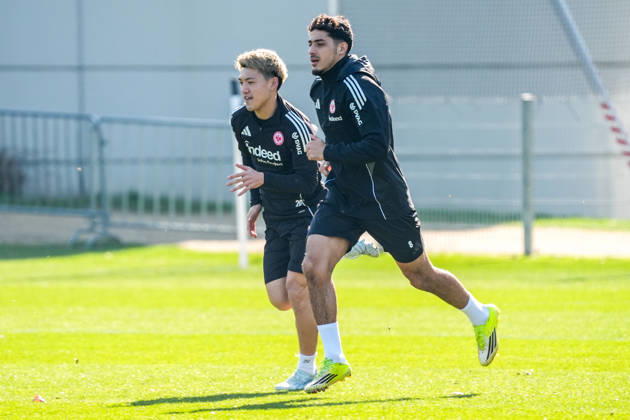 Football, 1st BL, Eintracht Frankfurt, Training