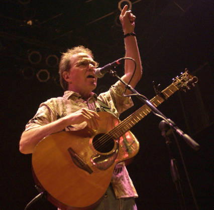 Jul 02, 2006; Myrtle Beach, SC, USA; Musician COUNTRY JOE McDONALD performs live as his 2006 tour makes a stop at Barefoot Landing located in Myrtle Beach. Mandatory Credit: Photo by Jason Moore ZUMA Press. ( ) Copyright 2006 by Jason Moore Myrtle Beach SC USA Copyright: xJasonxMoorex