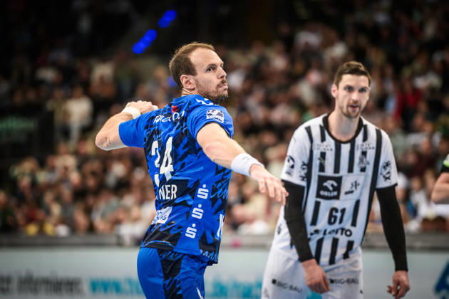 Kai Haefner TVB Stuttgart, 34 GER, TVB Stuttgart THW Kiel, DAIKIN HBL, Handball, Bundesliga, 24 Matchday, Season 2025 2026, 05 03 2026 GER, TVB Stuttgart THW Kiel, DAIKIN HBL, Handball, Bundesliga, 24 Matchday, Season 2025 2026, 05 03 2026 Stuttgart Copyright: xSandyxDinkelackerx EP_SDR