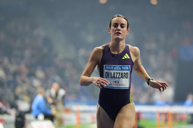 BERLIN, GERMANY - MARCH 6: Elisa Maria DI LAZZARO (ITA), 60m Hurdles Women, during the ISTAF Indoor Berlin at Uber Arena Berlin, March 6, 2026 in Berlin, Germany. Berlin Germany Copyright: xO.Frankex