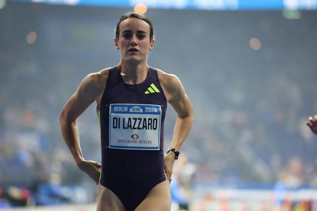 BERLIN, GERMANY - MARCH 6: Elisa Maria DI LAZZARO (ITA), 60m Hurdles Women, during the ISTAF Indoor Berlin at Uber Arena Berlin, March 6, 2026 in Berlin, Germany. Berlin Germany Copyright: xO.Frankex